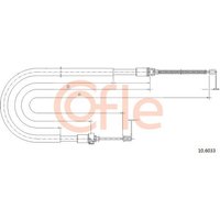 Telco Handbrake Cable for Peugeot Partner - Rear | 10.6033 | GSF Car Parts