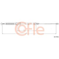 Telco Handbrake Cable for Seat Ibiza - Rear | 10.7141 | GSF Car Parts