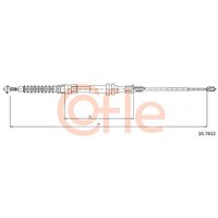 Telco Handbrake Cable for Volkswagen Caddy - Rear | 10.7432 | GSF Car Parts