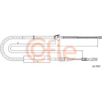 Telco Handbrake Cable - Rear | 10.7507 | GSF Car Parts