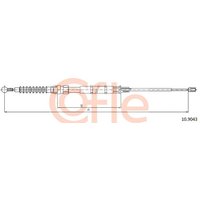 Telco Handbrake Cable for Skoda Superb - Rear | 10.9043 | GSF Car Parts
