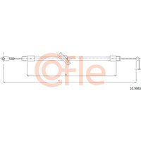 Telco Mercedes-Benz Sprinter Handbrake Cable - Front | 10.9865 | GSF Car Parts