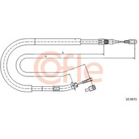 Telco Handbrake Cable for Mercedes-Benz Sprinter - Rear | 10.9873 | GSF Car Parts