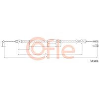 Telco Handbrake Cable for Mercedes-Benz Sprinter - Rear | 10.9890 | GSF Car Parts