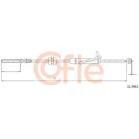 Telco Handbrake Cable for Ford Fiesta - Front | 11.5462 | GSF Car Parts