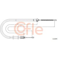 Telco Nissan Kubistar Handbrake Cable - Right Hand | 11.6676 | GSF Car Parts