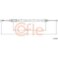 Telco Handbrake Cable for Nissan Primastar - Right Hand | 11.6808 | GSF Car Parts