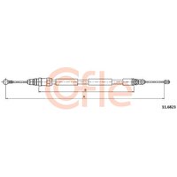 Telco Handbrake Cable - Rear Left Hand | 11.6823 | GSF Car Parts