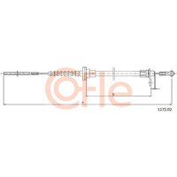 Telco Clutch Cable | 1172.02 | GSF Car Parts