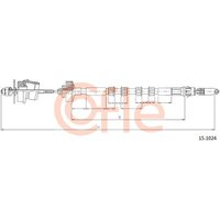 Telco Clutch Cable | 15.1024 | GSF Car Parts