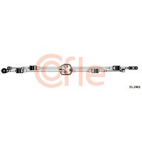 Telco Ford Transit Gear Change Cable | 15.2461 | GSF Car Parts