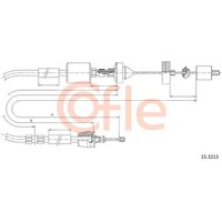 Telco Renault Kangoo Clutch Cable | 15.3213 | GSF Car Parts