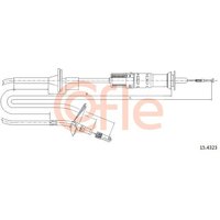Telco Volkswagen Golf Clutch Cable | 15.4323 | GSF Car Parts