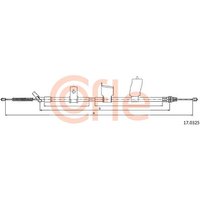 Telco Nissan Qashqai Handbrake Cable - Left Hand | 17.0325 | GSF Car Parts