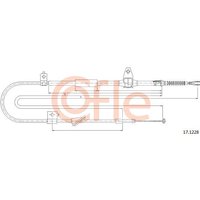 Telco Toyota Mr 2 Handbrake Cable - Right Hand | 17.1228 | GSF Car Parts