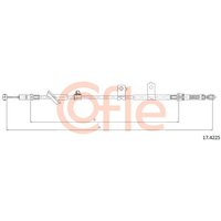 Telco Handbrake Cable for Honda Jazz - Left Hand | 17.4225 | GSF Car Parts