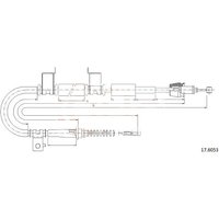 Telco Kia Ceed Handbrake Cable - Right Hand | 17.6053 | GSF Car Parts