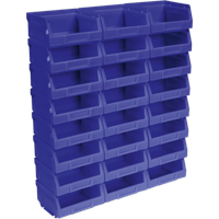 SEALEY Plastic Storage Bin 105 X 85 X 55mm - Blue Pack Of 24 | TPS124B | GSF Car Parts