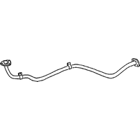 Exhaust Pipe A2a Fits: TOYOTA HILUX