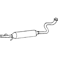 A2A Toyota Yaris Middle Box/silencer | GSF Car Parts