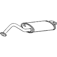 A2A Toyota Corolla Verso Rear Box/silencer | GSF Car Parts