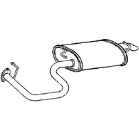 A2A Toyota Avensis Rear Box/silencer | GSF Car Parts