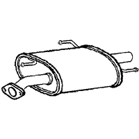 A2A Toyota Previa Rear Box/silencer | GSF Car Parts