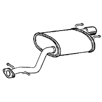 A2A Rear Box/silencer | GSF Car Parts Fits: LEXUS IS220D