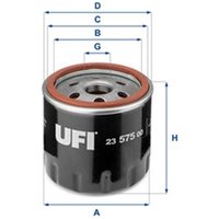 UFI Audi A1 Oil Filter - Screw On | 23.575.00 | GSF Car Parts