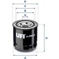 UFI Kia Rio Oil Filter - Screw On | 23.583.00 | GSF Car Parts