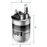 UFI Fuel Filter - In-Line | 24.080.00 | GSF Car Parts