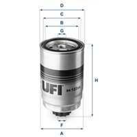 UFI Fuel Filter - Screw-On | 24.123.00 | GSF Car Parts