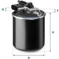 UFI Infiniti Qx30 Fuel Filter - In-Line | 24.148.00 | GSF Car Parts