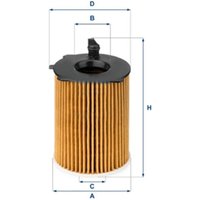 UFI Citroen C4 Grand Picasso Oil Filter - Insert | 25.037.00 | GSF Car Parts