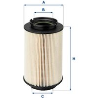 UFI Fuel Filter - Insert | 26.014.00 | GSF Car Parts