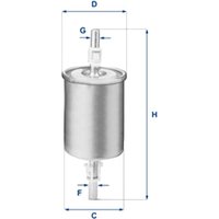 UFI Jaguar X-Type Fuel Filter - In-Line | 31.515.00 | GSF Car Parts