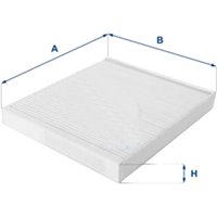 UFI Vauxhall And Opel Astra Cabin Filter - Particulate Filter | 53.030.00 | GSF Car Parts