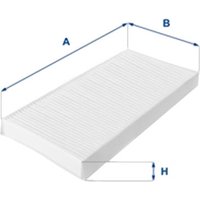 UFI Ford Tourneo Connect Cabin Filter - Particulate Filter | 53.034.00 | GSF Car Parts