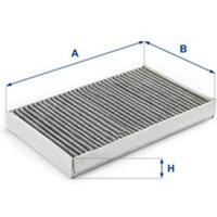 UFI Cabin Filter - Carbon | 54.155.00 | GSF Car Parts