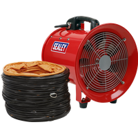 SEALEY Portable Ventilator Ø250mm With 5M Ducting | VEN250 | GSF Car Parts