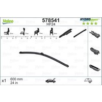VALEO Mercedes-Benz A-Class Wiper Blade - Hydroconnect Flat Blade 600mm/24In | HF24 | GSF Car Parts