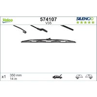 VALEO Volkswagen Golf Wiper Blade - Silencio Standard Bracket Blade 350mm/14In | V35 | GSF Car Parts