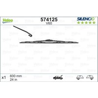 VALEO Wiper Blade - Silencio Standard Bracket Blade 600mm/24In | V60 | GSF Car Parts