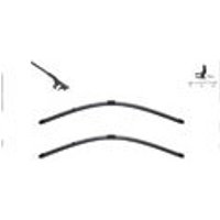 VALEO Volkswagen Golf Wiper Blade - Silencio Flat Blade Set With Spoiler 530mm/21In & 475mm/19In | VF318 | GSF Car Parts