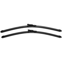 VALEO Renault Grand Scenic Wiper Blade - Silencio Flat Blade Set With Spoiler 650mm/26In & 550mm/22In | VF419 | GSF Car Parts