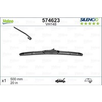 VALEO Land Rover Range Rover Wiper Blade - Silencio Hybrid Hybrid Blade With Spoiler 500mm/20In | VH148 | GSF Car Parts