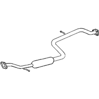 Klarius Volvo S40 Exhaust- Middle Box/silencer | VO375D | GSF Car Parts