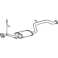 Klarius Volvo S40 Exhaust- Middle Box/silencer | VO395A | GSF Car Parts