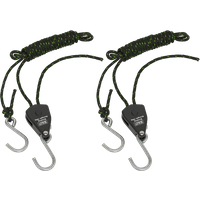 SEALEY Parts Hanger/tie Down Ratchet 2M With S-Shaped Hooks - Pack Of 2 | VS0118 | GSF Car Parts