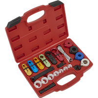 SEALEY Fuel & Air Conditioning Disconnection Tool Kit 21Pc | VS0457 | GSF Car Parts